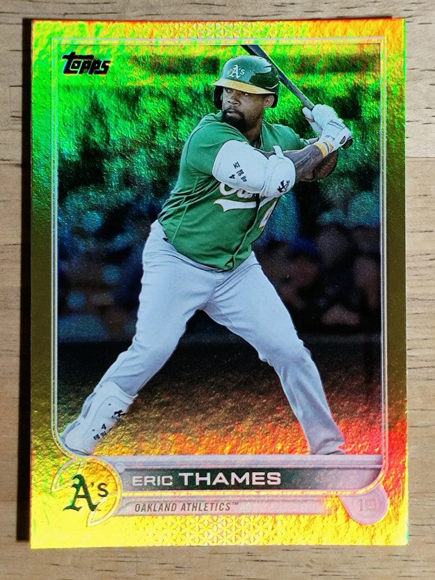 2022 Topps Update Gold Foil #US121 Eric Thames