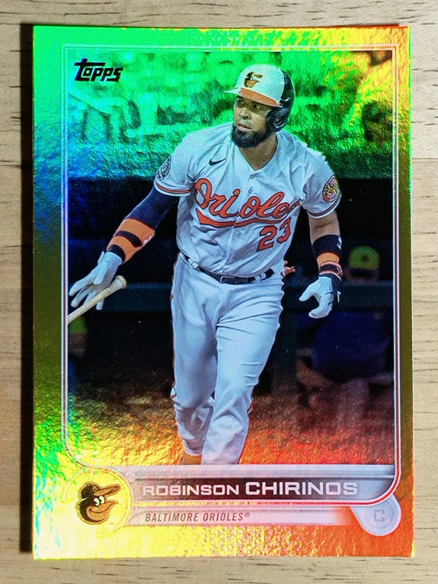 2022 Topps Update Gold Foil #US215 Robinson Chirinos