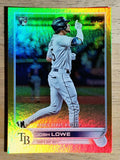 2022 Topps Update Gold Foil #US287 Josh Lowe RD