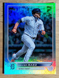 2022 Topps Update Rainbow Foil #US89 Javier Baez