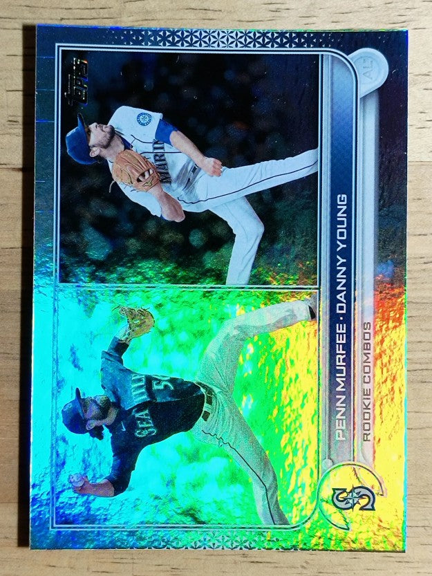 2022 Topps Update Rainbow Foil #US220 Danny Young/Penn Murfee
