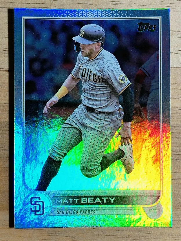 2022 Topps Update Rainbow Foil #US263 Matt Beaty