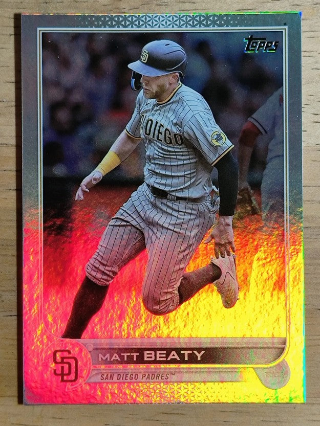 2022 Topps Update Rainbow Foil #US263 Matt Beaty