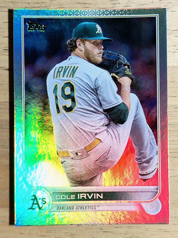 2022 Topps Update Rainbow Foil #US292 Cole Irvin