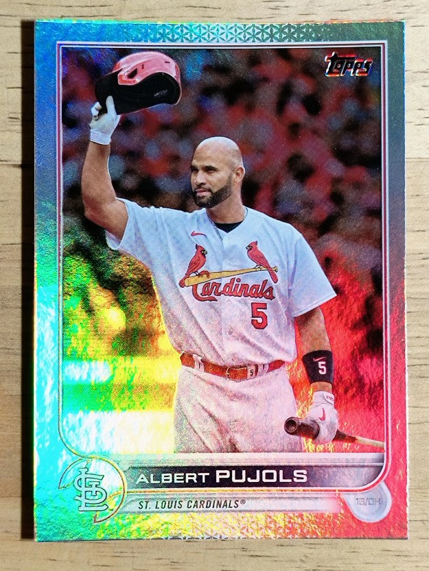 2022 Topps Update Rainbow Foil #US300 Albert Pujols