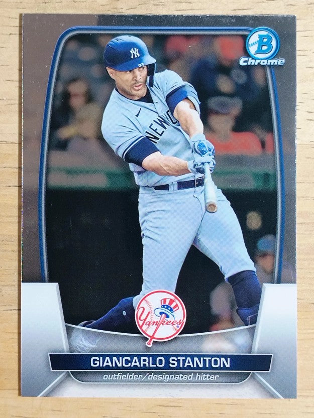 2023 Bowman Chrome #99 Giancarlo Stanton