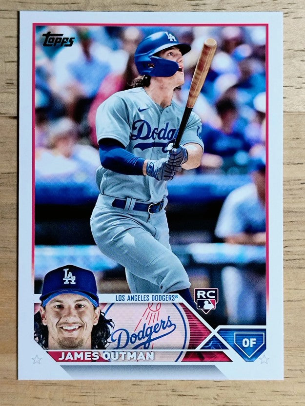 2023 Topps #395 James Outman RC