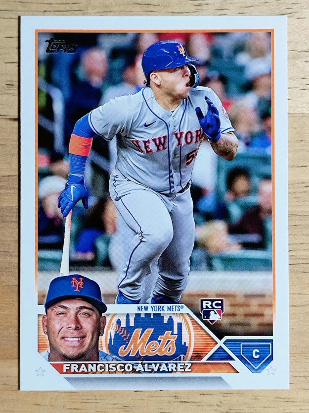 2023 Topps #644 Francisco alvarez RC