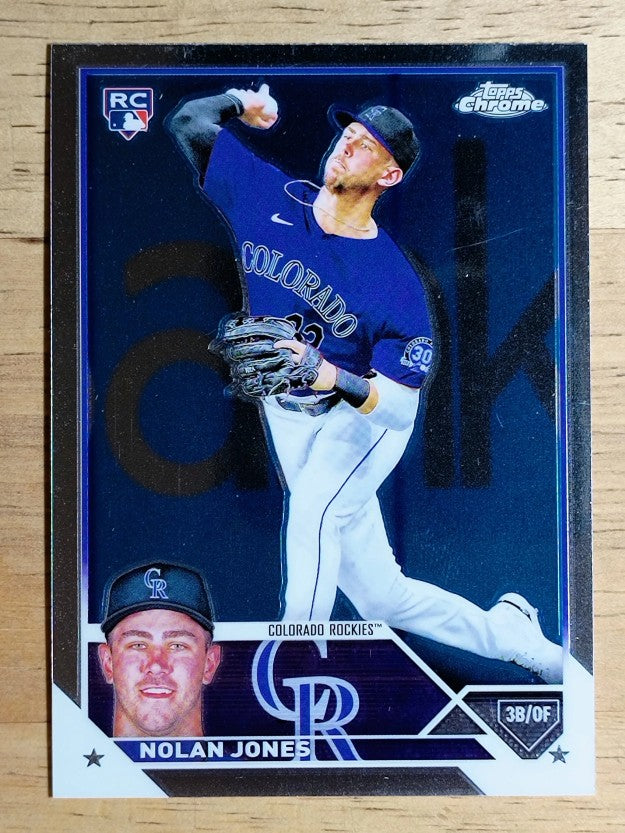 2023 Topps Chrome #43 Nolan Jones RC