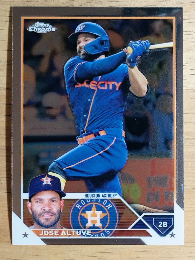 2023 Topps Chrome #112 Jose Altuve