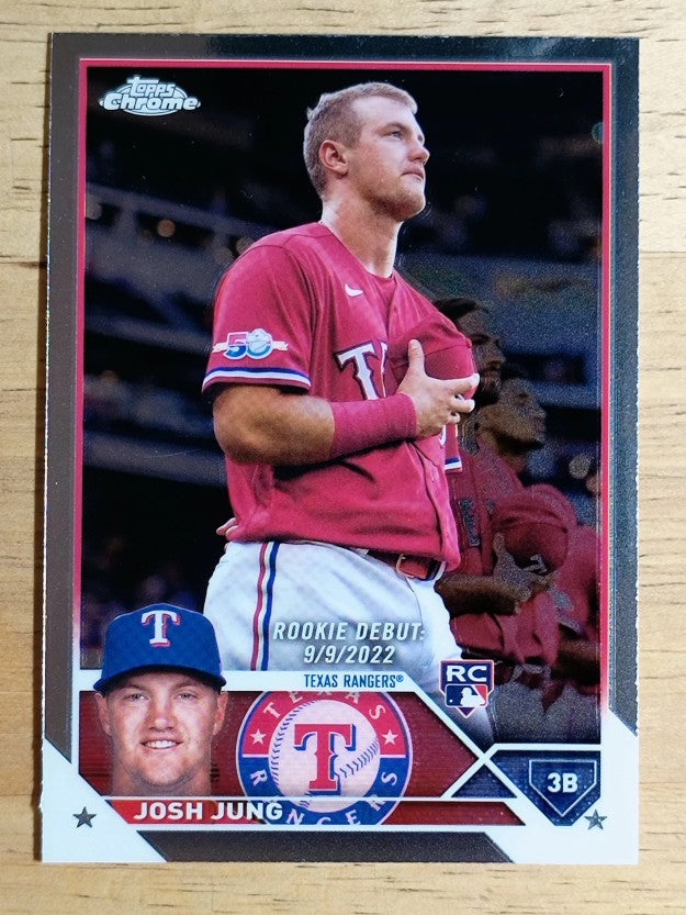 2023 Topps Chrome Update #USC51 Josh Jung RC