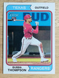 2023 Topps Heritage #157 Bubba Thompson RC