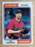 2023 Topps Heritage #639 Tim Herrin RC