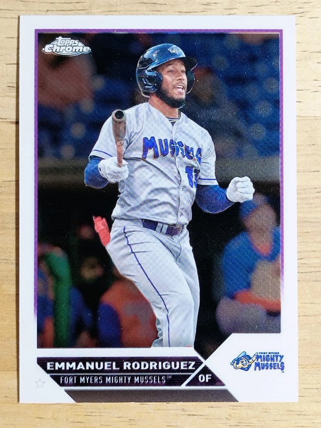2023 Topps Pro Debut Chrome #PDC27 Emmanuel Rodriguez