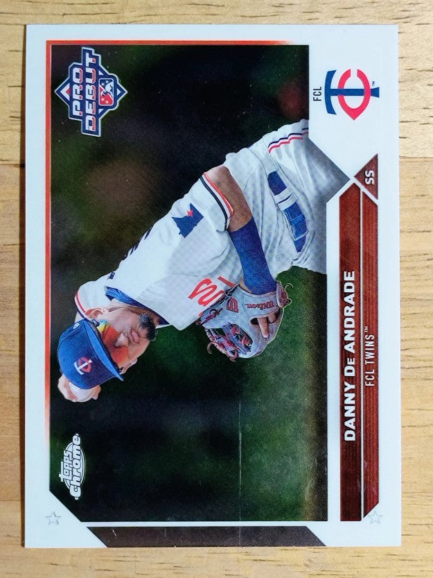 2023 Topps Pro Debut Chrome #PDC70 Danny De Andrade