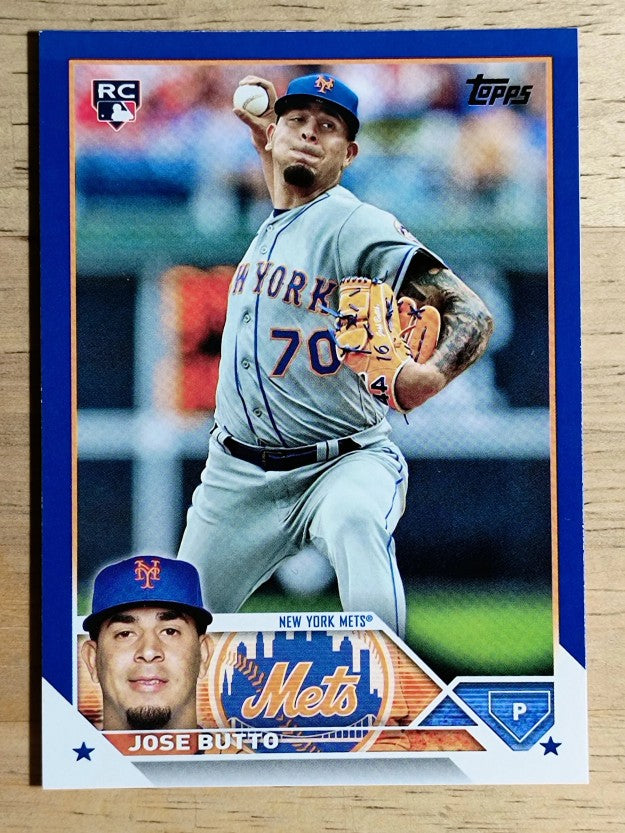 2023 Topps Royal Blue #615 Jose Butto