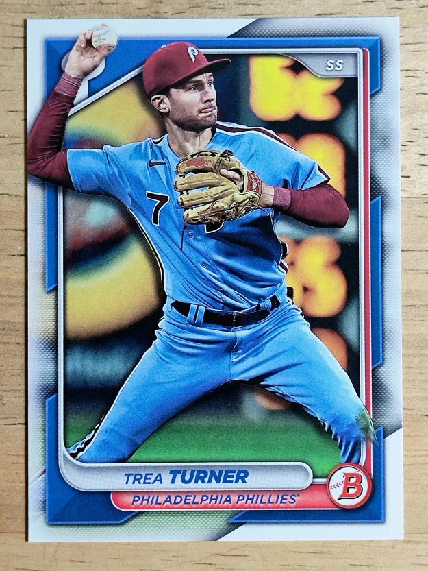 2024 Bowman #4 Trea Turner