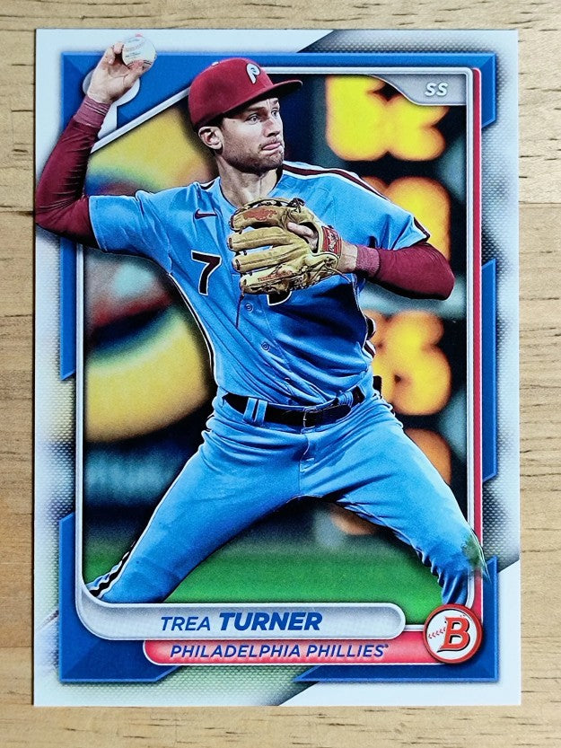 2024 Bowman #4 Trea Turner