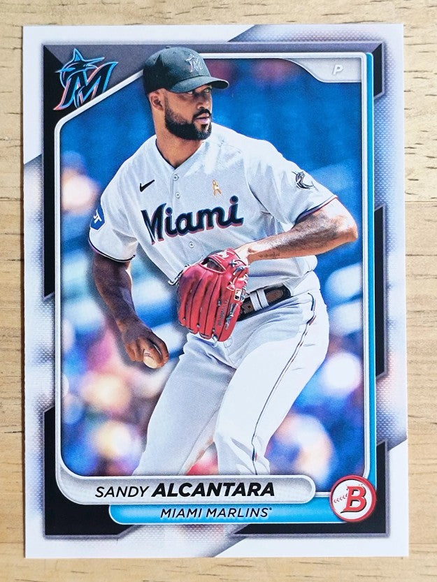 2024 Bowman #8 Sandy Alcantara