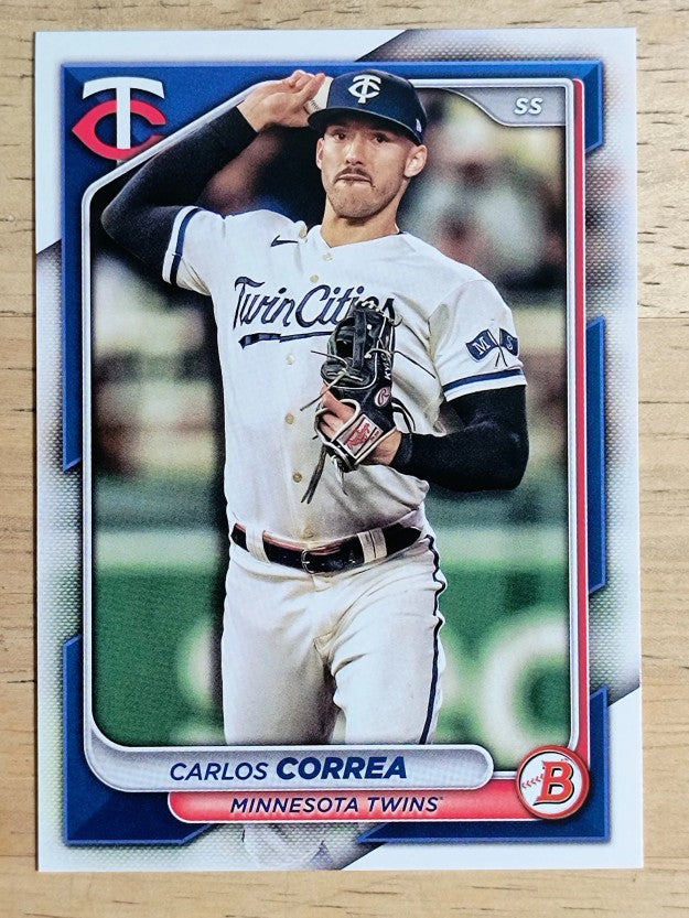 2024 Bowman #23 Carlos Correa