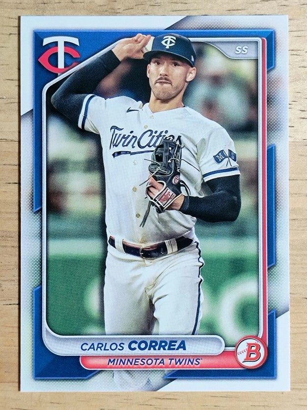 2024 Bowman #23 Carlos Correa