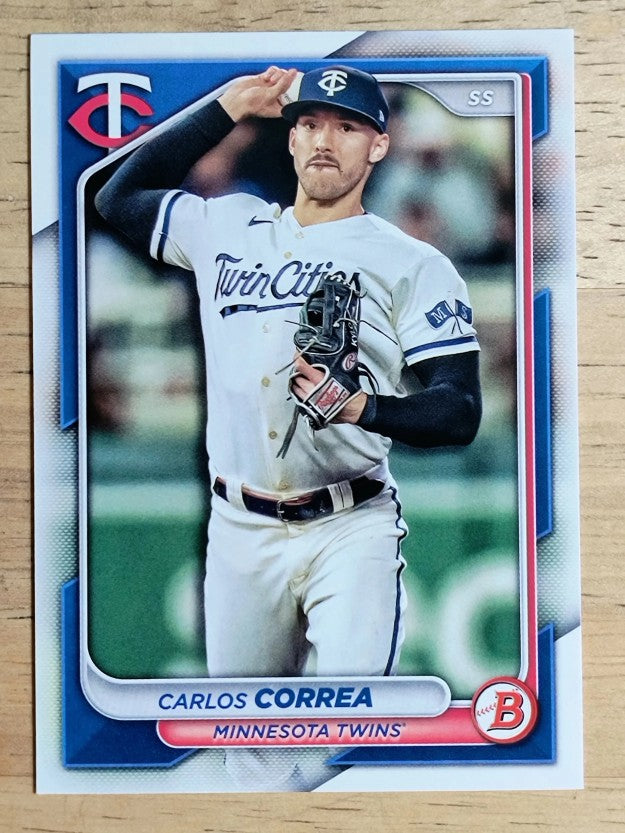 2024 Bowman #23 Carlos Correa