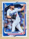 2024 Bowman #56 Clayton Kershaw