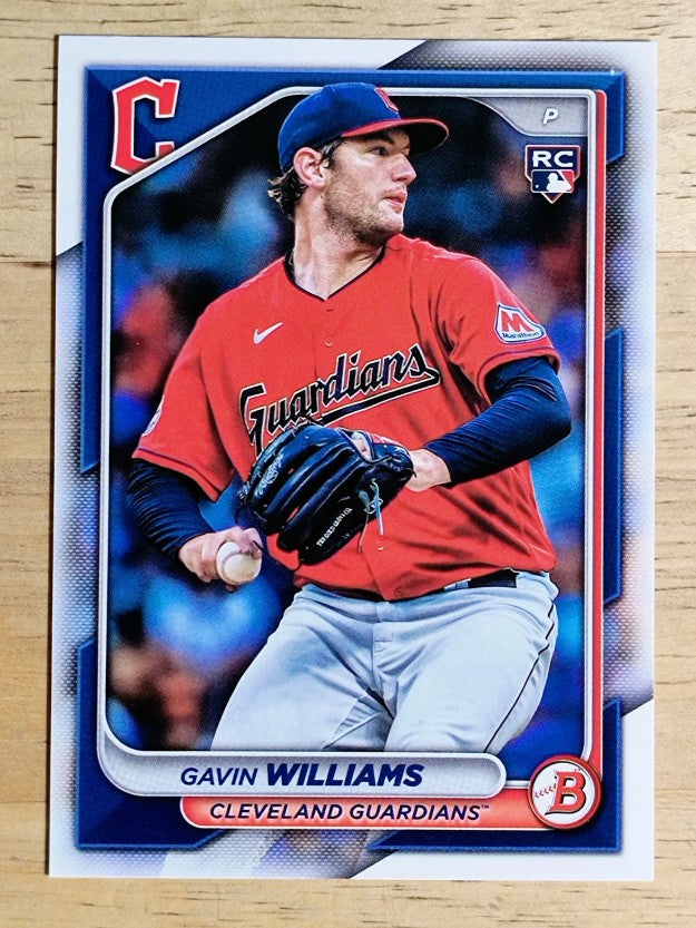 2024 Bowman #66 Gavin Williams RC