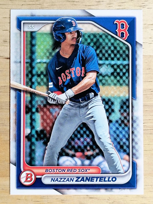 2024 Bowman Prospects #BP88 Nazzan Zanetello