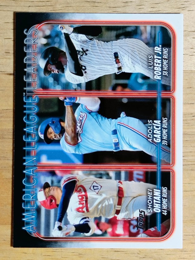 2024 Topps #179 Shohei Ohtani/Adolis Garcia/Luis Robert Jr. LL