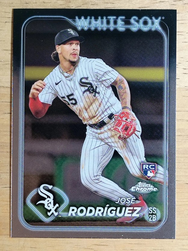 2024 Topps Chrome #115 Jose Rodriguez RC