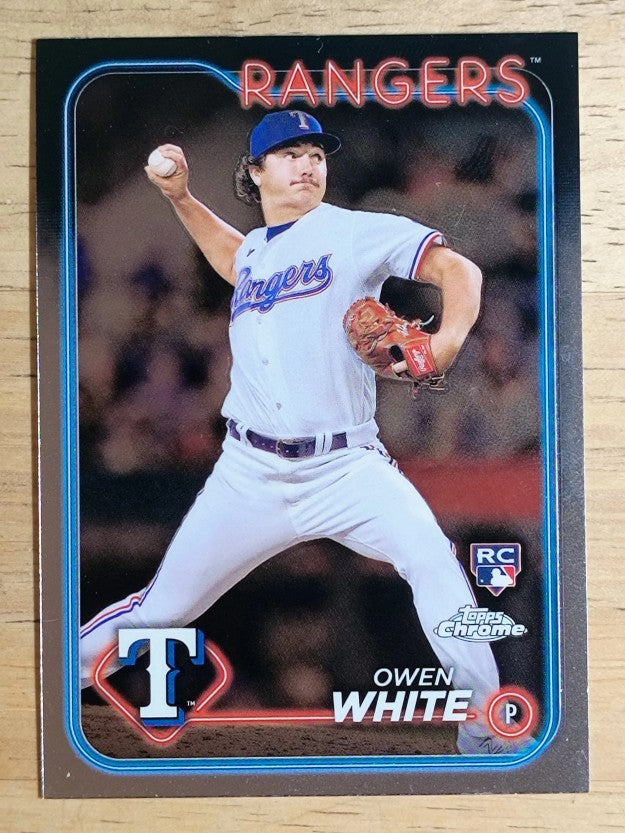 2024 Topps Chrome #211 Owen White RC