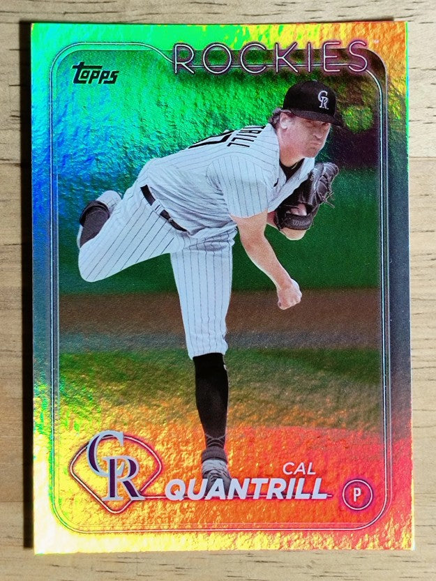 2024 Topps Rainbow Foil #638 Cal Quantrill