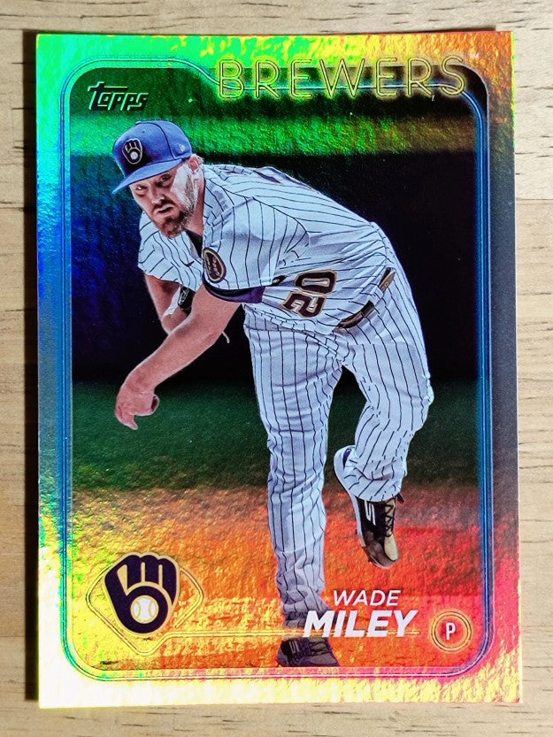 2024 Topps Rainbow Foil #671 Wade Miley