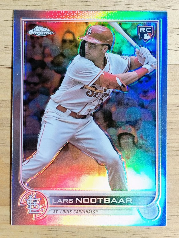 2022 Topps Chrome Refractors #19 Lars Nootbaar