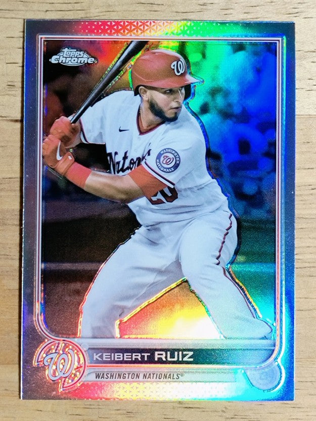 2022 Topps Chrome Refractors #218 Keibert Ruiz
