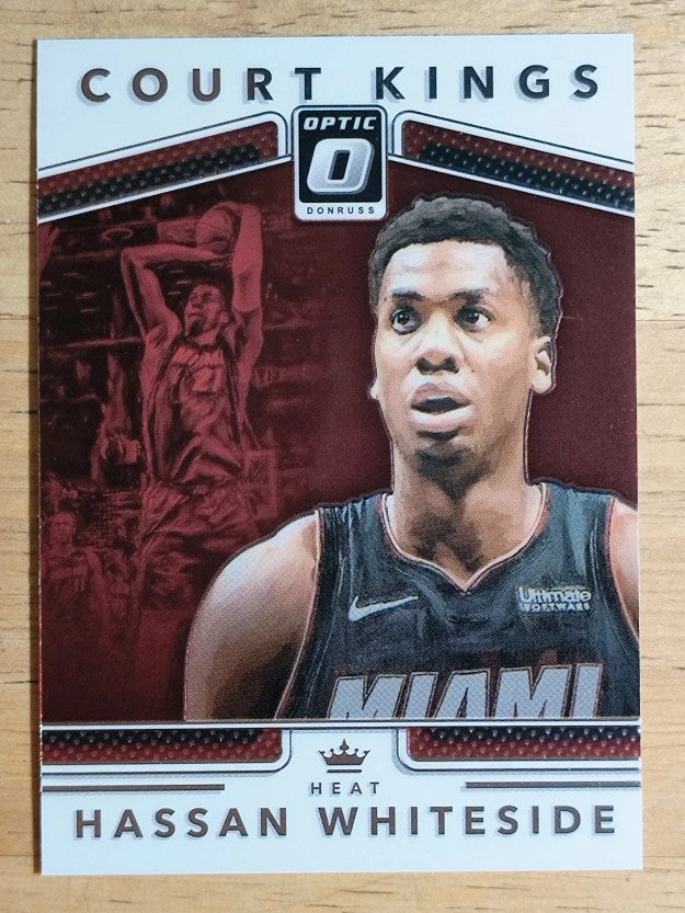 2017-18 Donruss Optic Court Kings #10 Hassan Whiteside