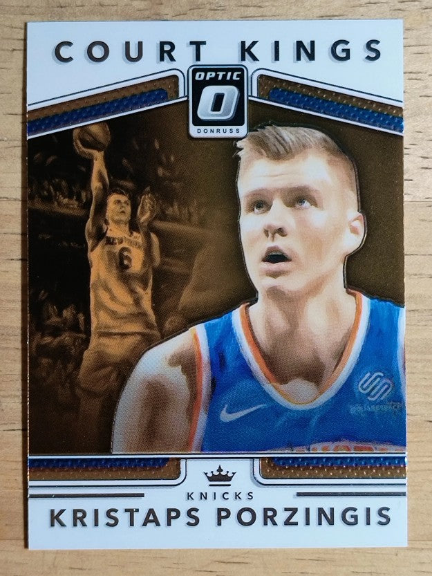2017-18 Donruss Optic Court Kings #14 Kristaps Porzingis