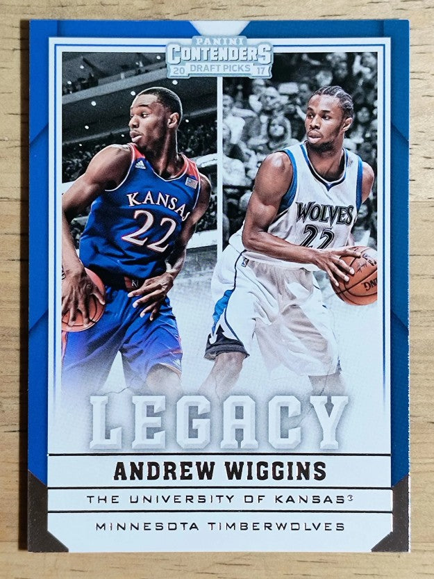 2017-18 Panini Contenders Draft Picks Legacy #1 Andrew Wiggins