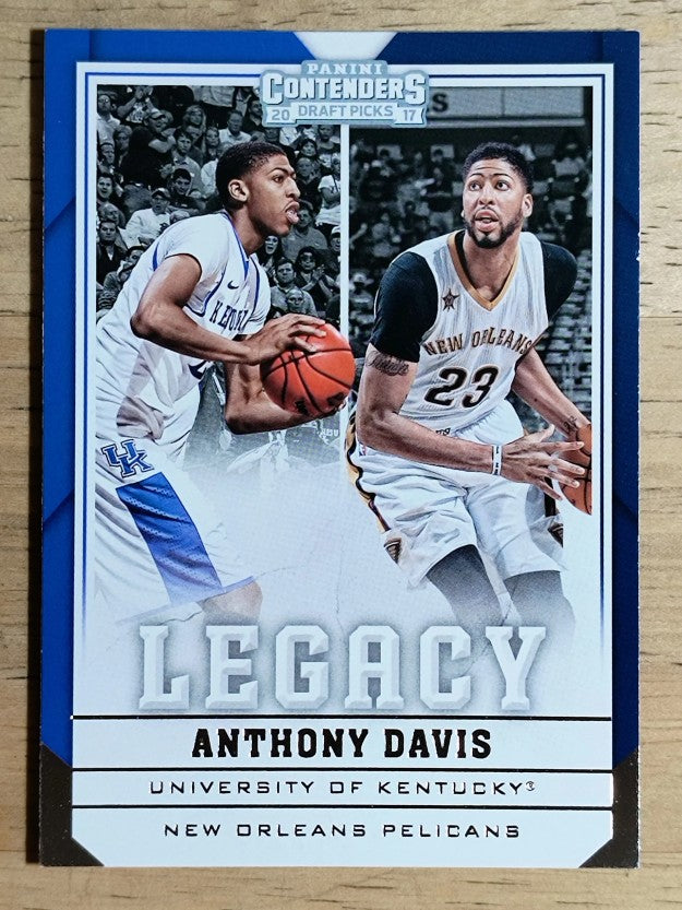 2017-18 Panini Contenders Draft Picks Legacy #2 Anthony Davis