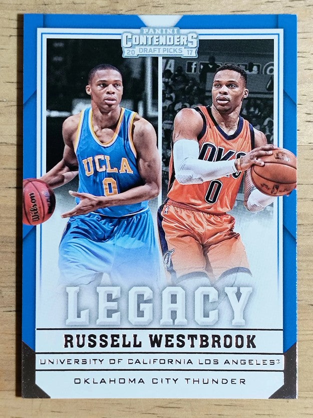 2017-18 Panini Contenders Draft Picks Legacy #28 Russell Westbrook