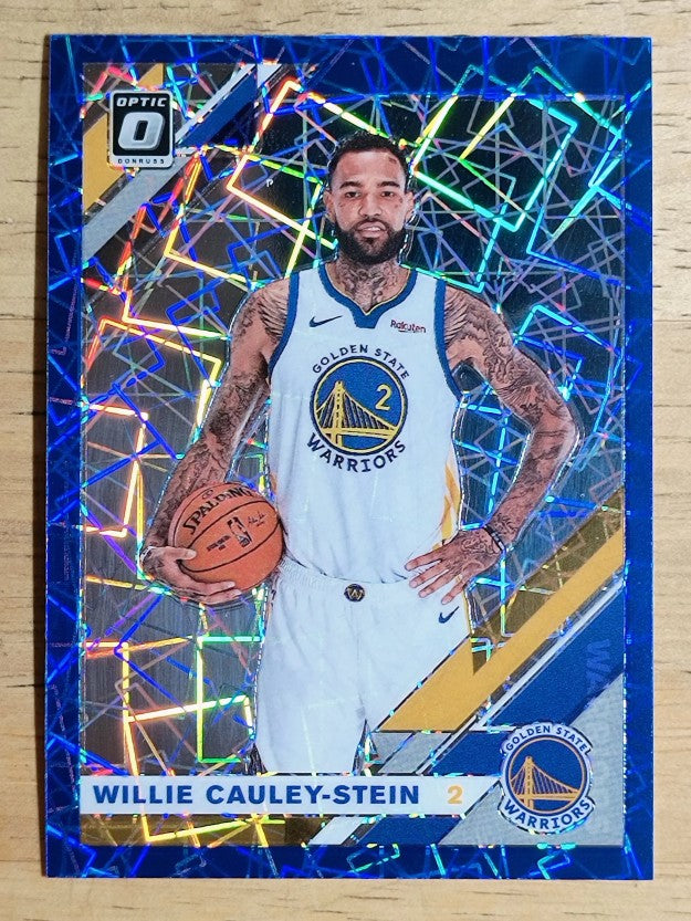 2019-20 Donruss Optic Blue Velocity #48 Willie Cauley-Stein