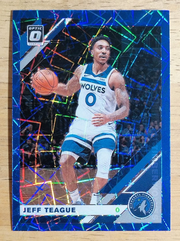2019-20 Donruss Optic Blue Velocity #101 Jeff Teague