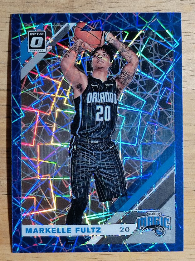 2019-20 Donruss Optic Blue Velocity #120 Markelle Fultz