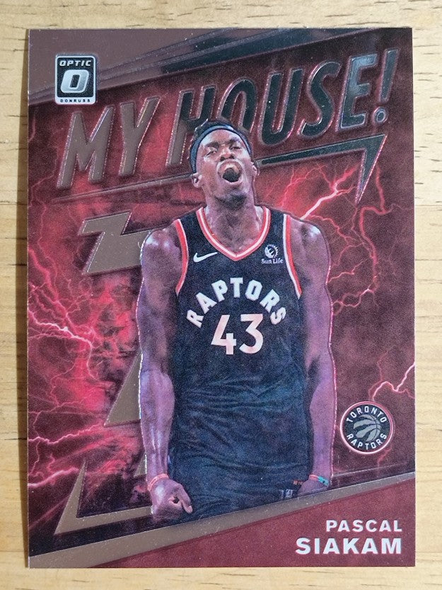 2019-20 Donruss Optic My House #12 Pascal Siakam
