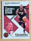 2019-20 Panini Chronicles #3 Bam Adebayo