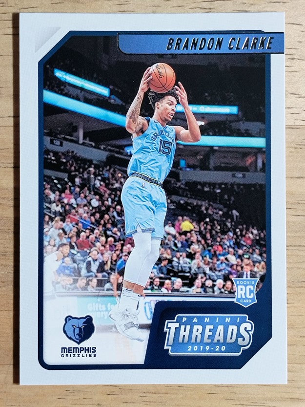 2019-20 Panini Chronicles #97 Brandon Clarke/Threads