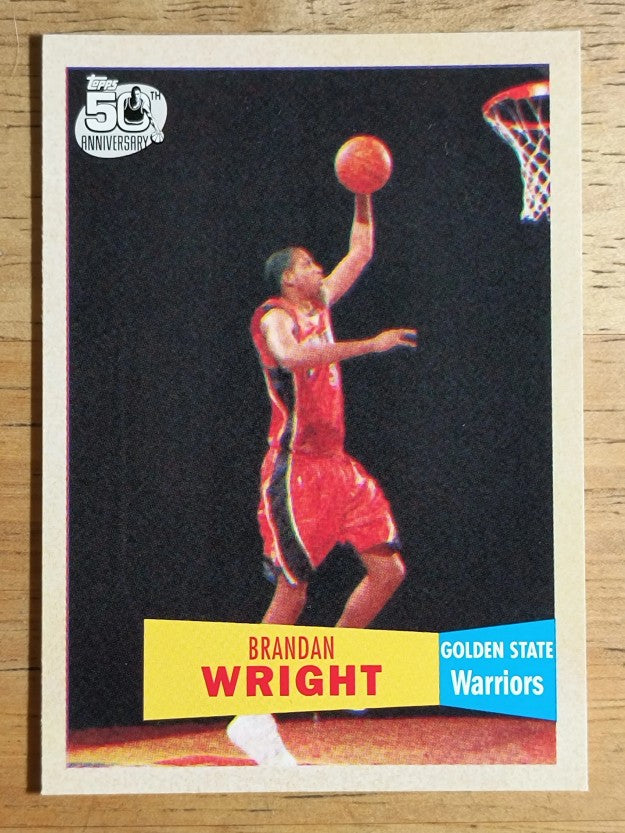 2007-08 Topps 1957-58 Variations #118 Brandan Wright
