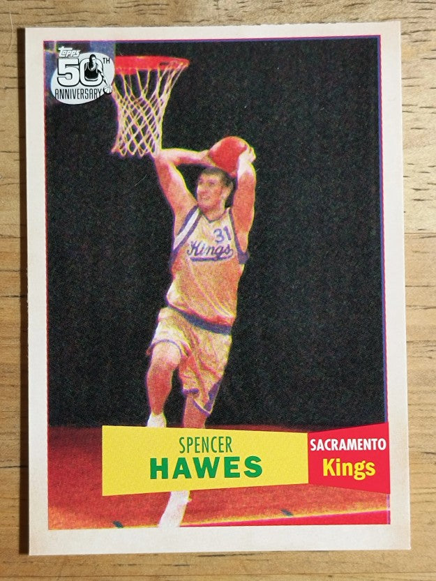 2007-08 Topps 1957-58 Variations #120 Spencer Hawes