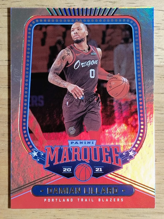 2020-21 Panini Chronicles #257 Damian Lillard/Marquee